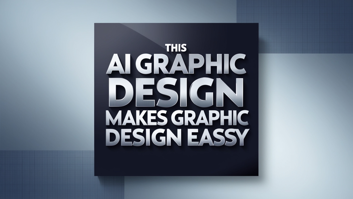 This AI Graphic Design Make Graphic Design Easy