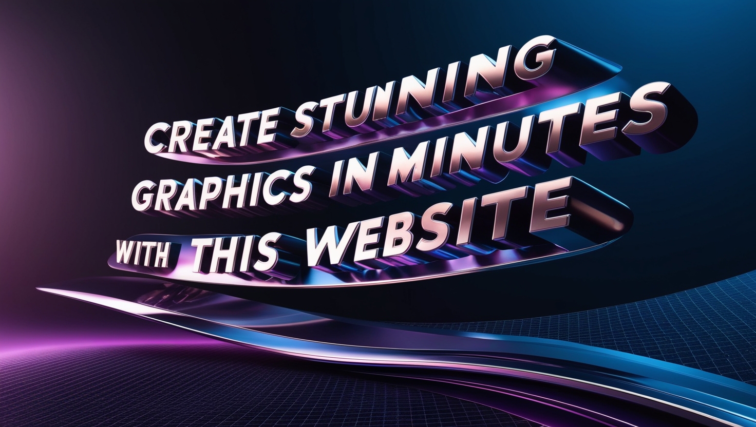 Create Stunning Graphics in Minutes with This Website